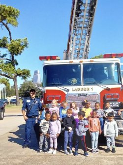 Fire Truck Visit photo